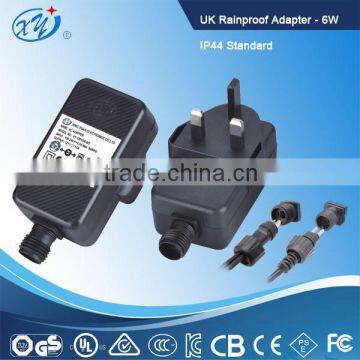 AC/DC adapter Rainproof IP44 UK Version GS/CE/BS approval