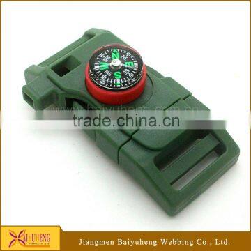 Wholesale 7 in 1 Survival Whistle Buckle for Baracelet photo-4
