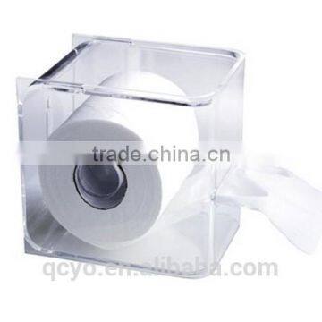 economic China clear acrylic bathroom facial tissue holder