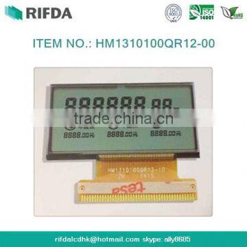 Positive customized 7 segment lcd display module