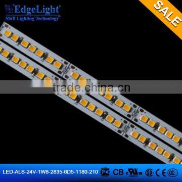 EdgeLight Aluminium extrusion--LED-ALS-24V-1W8-2835-6D5-1180-210 led strip