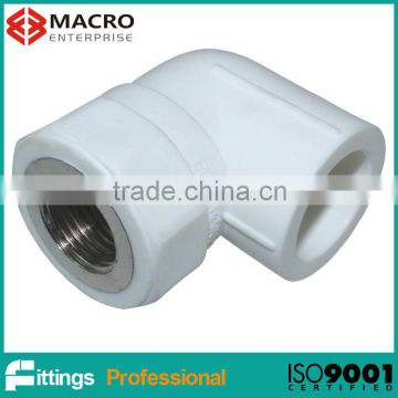 White Color PPR Pipes and Fittings for Hot Water