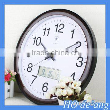 HOGIFT Living room fashion creative arts mute modern calendar wall clock