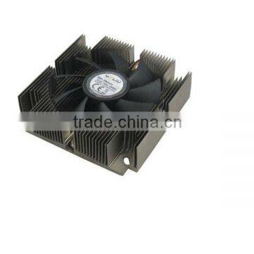 die casting alumium alloy copper stainless steel heatsink fin pin oem Custom CPU Cooler 1366 for Notebook Long Life