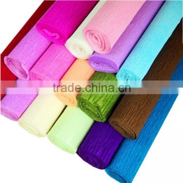 colorful crepe paper wax paper for flower packaging artwork paper                        
                                                Quality Choice