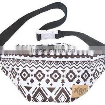 2016 newest design print fanny pack,waist bag