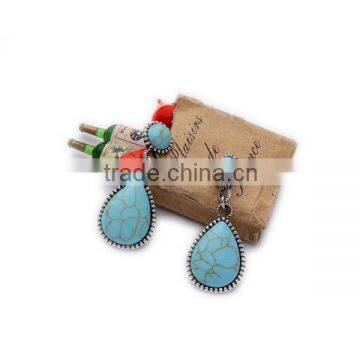 Waterdrop Turquoise Earrings