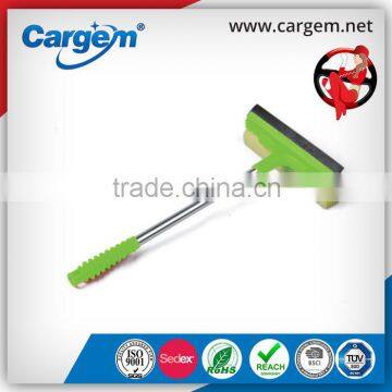 CARGEM professional manufacture 8 inch T shape glass squeegee with neon handle