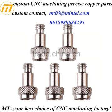 Factory Custom CNC Machining Precision Stainless Steel/ Copper/ Brass Connectors photo-2