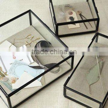 Big Glass Box, Storage Box, Display box, Jewellery Box