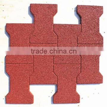 Rubber tile