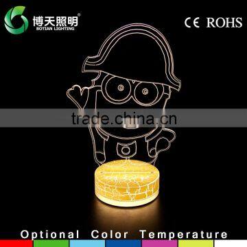 2016 Customized Newest Creative 2016 Decoration Acrylic Night Light