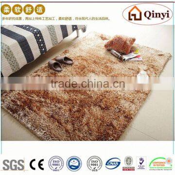 NEW Heart shape 100% polyester foldable padded chenille mat,cheap long pile door mat / Chenille mat-QINYI