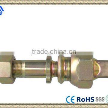 zinc plated wheel hub bolt for trucks