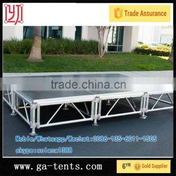 aluminum portable stage/event stages for sale/portable stage platform