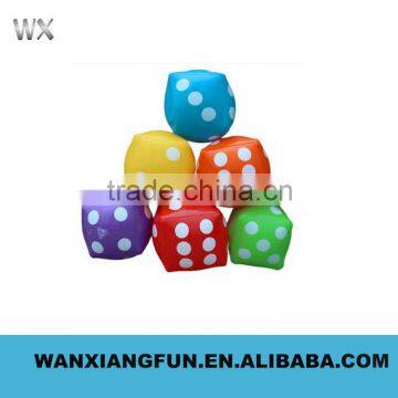 6pcs/lot Large Inflated Household Dice Magic Fun Toys Bar Color Toy photo-4