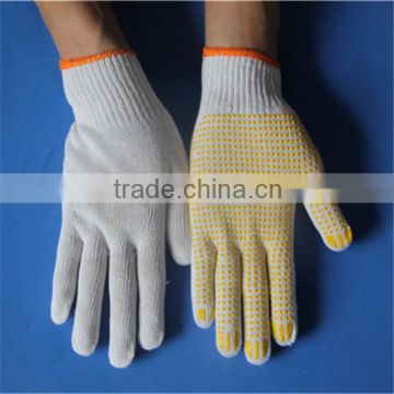 high quality 7gauge Safety Working PVC Dotted Glove