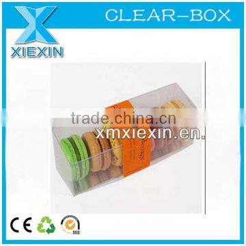eco-friendly clear food box plastic
