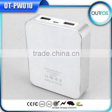 External 8800mah Backup Mobile Power Bank for Smart Phone Made in China