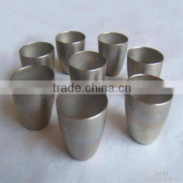 99.9% Cnickel crucible Ni200 cups baoji manufacturer intelle