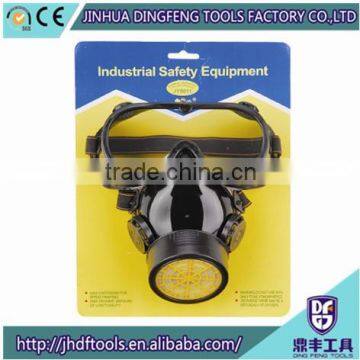 Industrial One Gas Filter Chemical Anti-Dust Paint Respirator Mask + Glasses Goggles Set Safety Equipment Protection photo-2