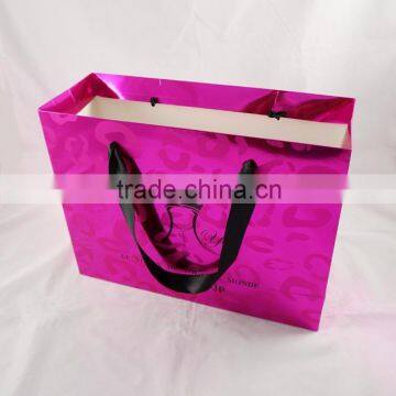 Custom Luxury Paper Bag With Leopard