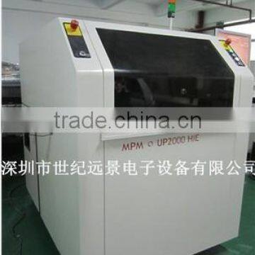 Gently used MPM up2000 automatic solder paste printer pcb