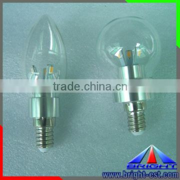 Green LED Candle Lamp, 6pcs LED Candle Lamp, 120*37mm