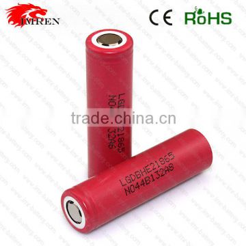 LG 18650 HE2 2500mAh 20A High Drain Rechargeable Li-ion Battery- LGDBHE218650