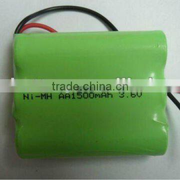 1.2v nimh aa 1200mah/1500mAh rechargeable battery