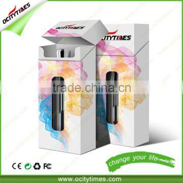 Ocitytimes C2/C2-F Glass cbd oil tank OEM/ODM package o pen vape 510 oil vaporizer cartridge