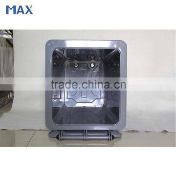 Outdoor Stainless Steel Airtight Dustbin Wheel photo-4