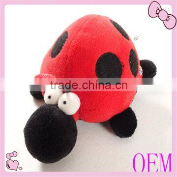 Best selling mini plush ladybird animals baby toy