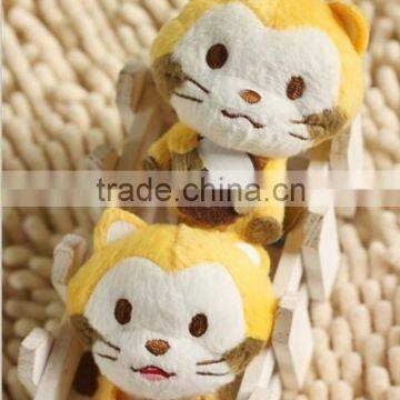 2016 New style gift promotion cute plush mini cat toy