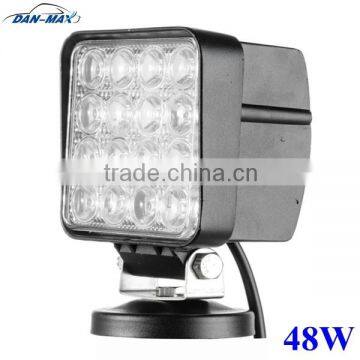 High strength CE / RoHs / IP67 brightness mutil-function 48W cob led work light