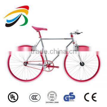 Fixed Gear Single Speed Urban Bike New Atir Cycles Black and Red