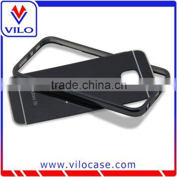 Metal Aluminum Matte Hard Bumper Mirror Case Cover for Samsung S6 photo-2