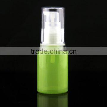 fancy bottle lotion glass bottle with white press pump for wholesale