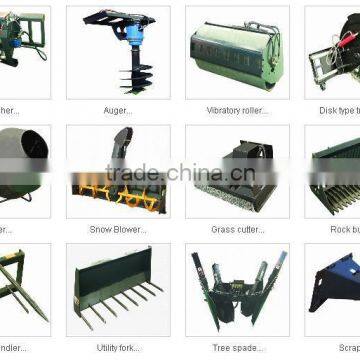 China Best Price 700kg Skid Steer Loader With Attachments