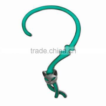 Vogue Noctilucent Jewelry Elegant Cat Earrings Personalized Ear Cuff Wholesale photo-4