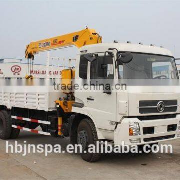 Dongfeng China truck crane 10ton