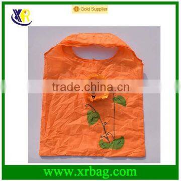 Wholesale Flower Sunflower Rose Shaped Foldable Shopping Bag