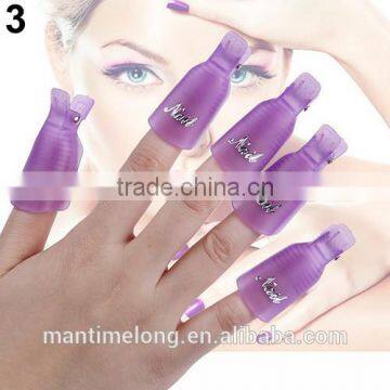 10Pcs Plastic Acrylic Gel Polish Remover Polish Remover Nail Tool photo-3