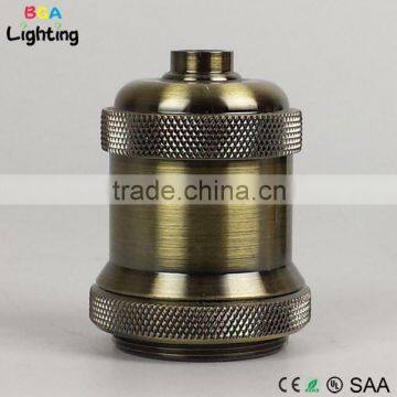 E27 Vintage Aluminum modern cage hanging lamp socket for pendant lamp