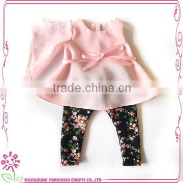 Wholesale 18 inch cheap pink doll cloth for sale