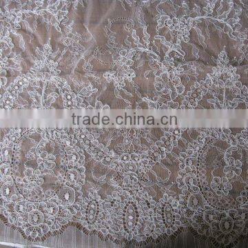 embroidered tulle fabric/african handcut voile lace/cupion lace fabric 2016/swiss voile lace/