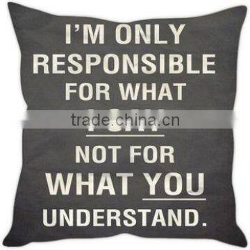 Indian Pillow Case Digital print messanger Cushion Cover