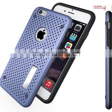 High Quality Hybrid Armor Case Heavy Duty Case For Iphone 6 With Heat Radiation Function photo-2