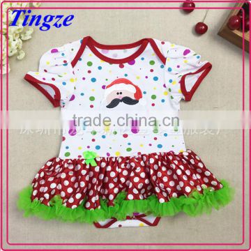 New design wholesale new year girls clothing two-piece set christmas baby clothes set TR-CA11B