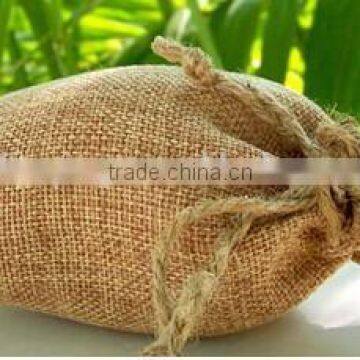 Small Draw String Jute Bag